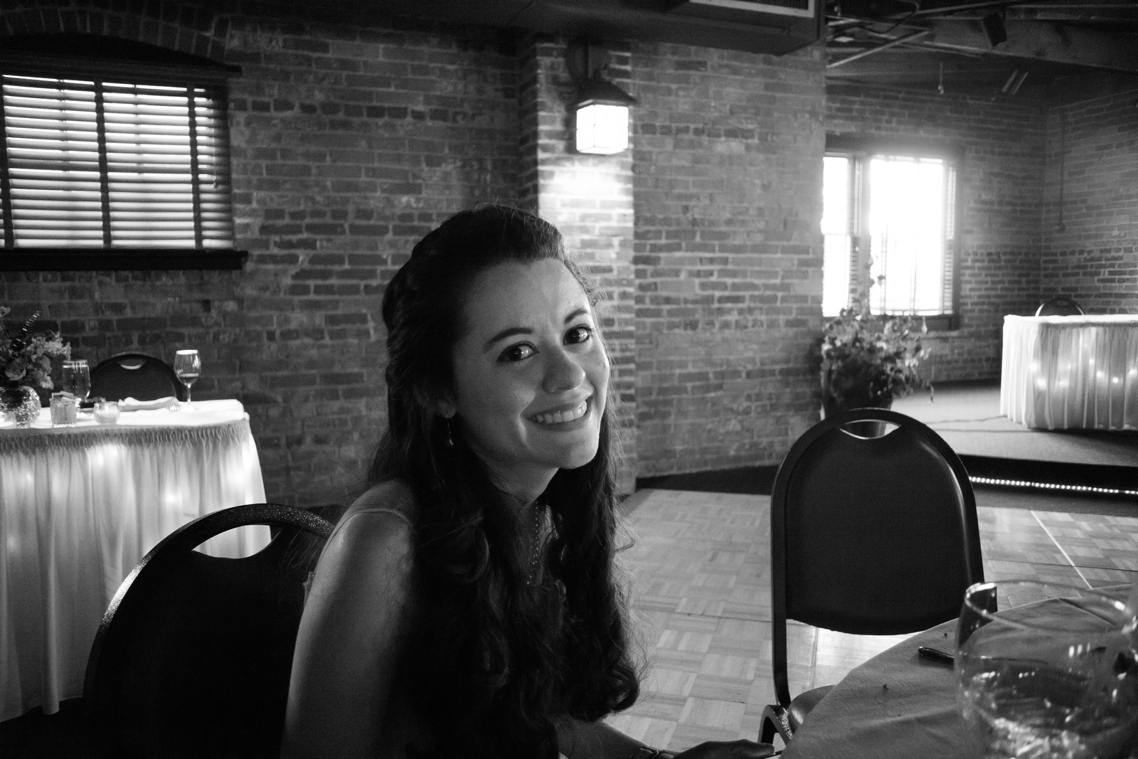 Joyful Evening in Monochrome