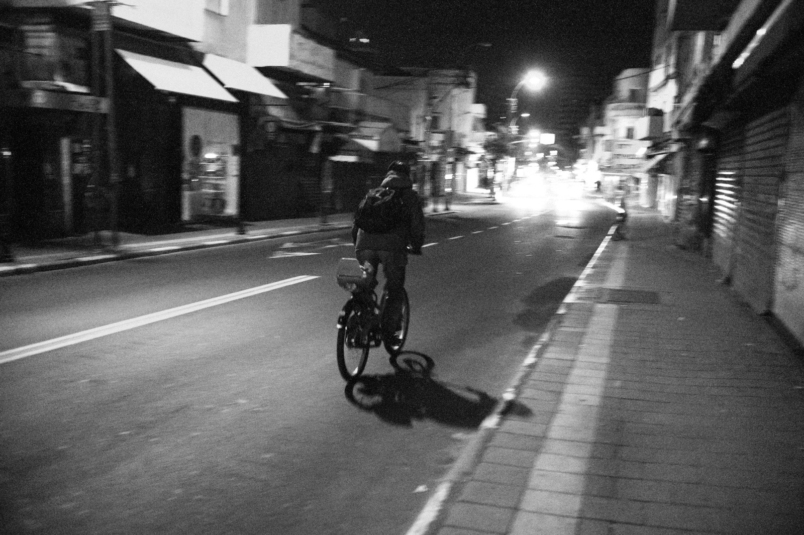 Night Ride Through Silent Streets
