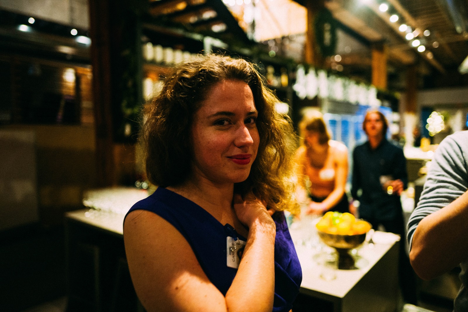 Candid Moment at a Gathering