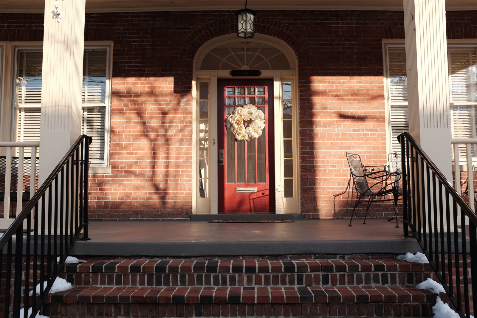 Welcoming Red Doorway