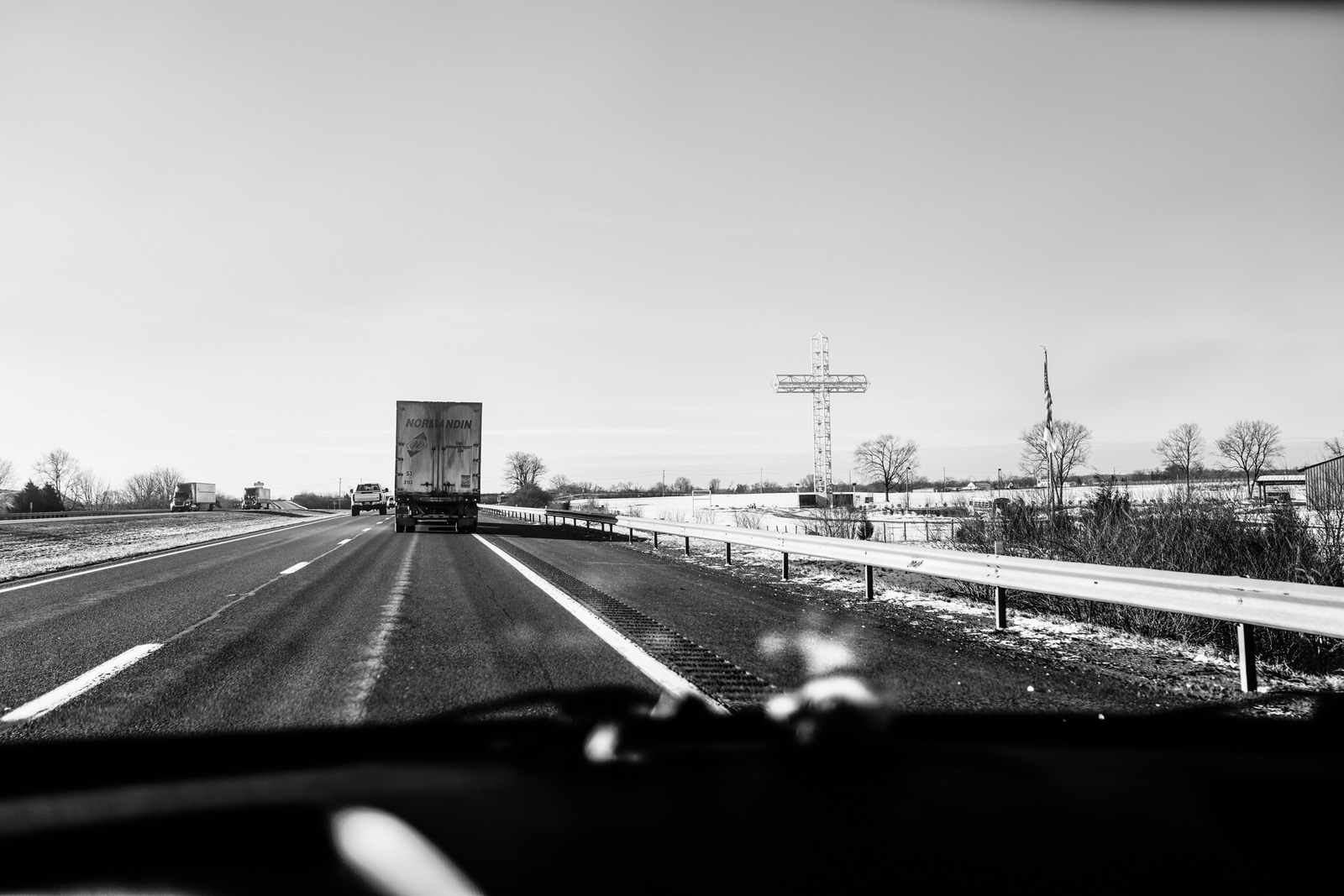 Journey Through Winter Shadows