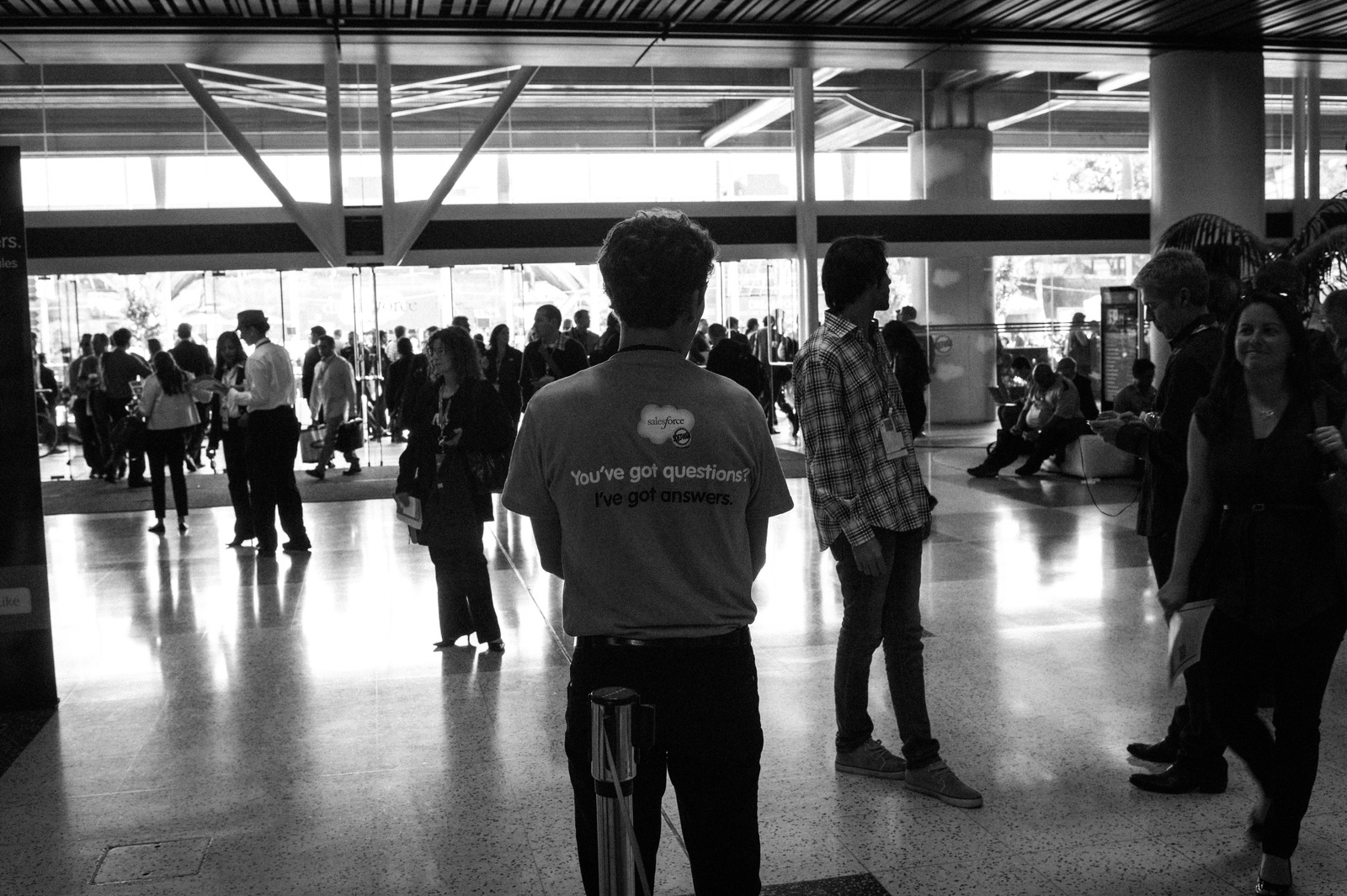 Navigating the Crowd