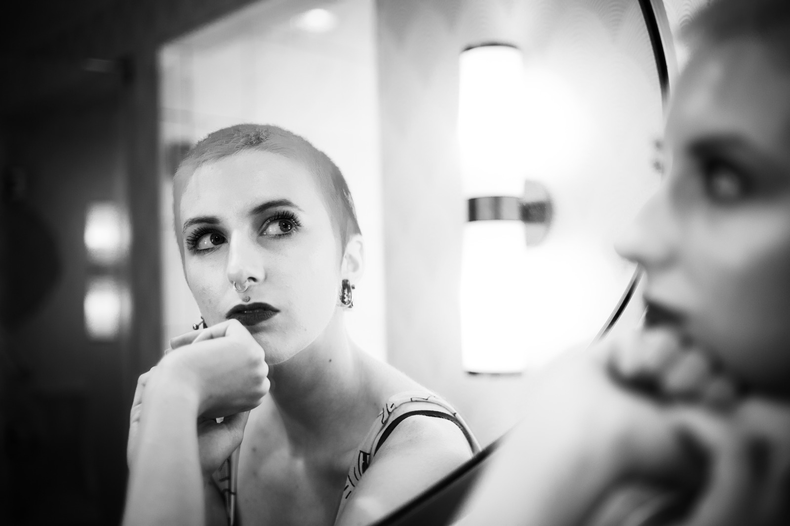 Contemplation in Monochrome