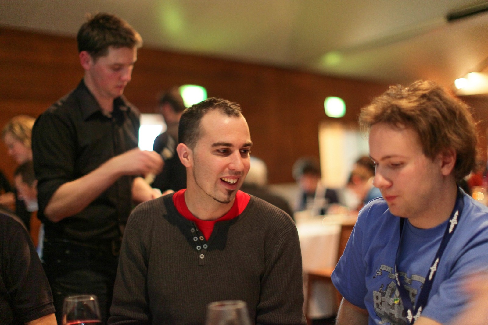 Intimate Dinner Conversation