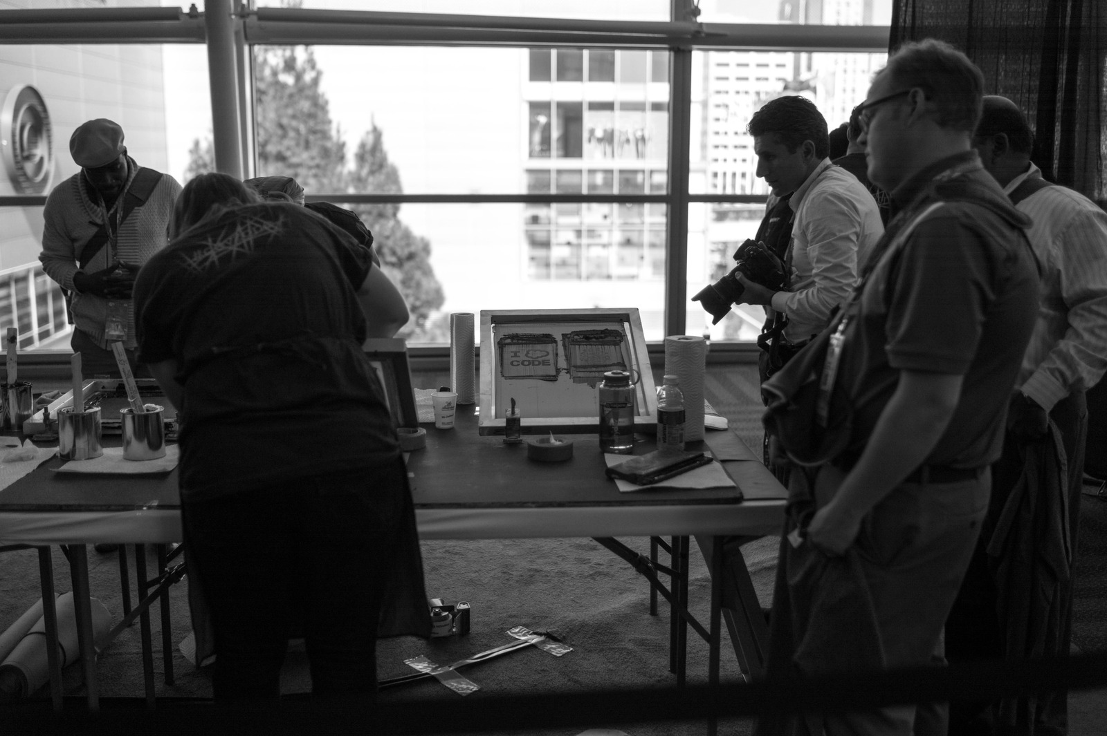 Creative Exchange in Monochrome