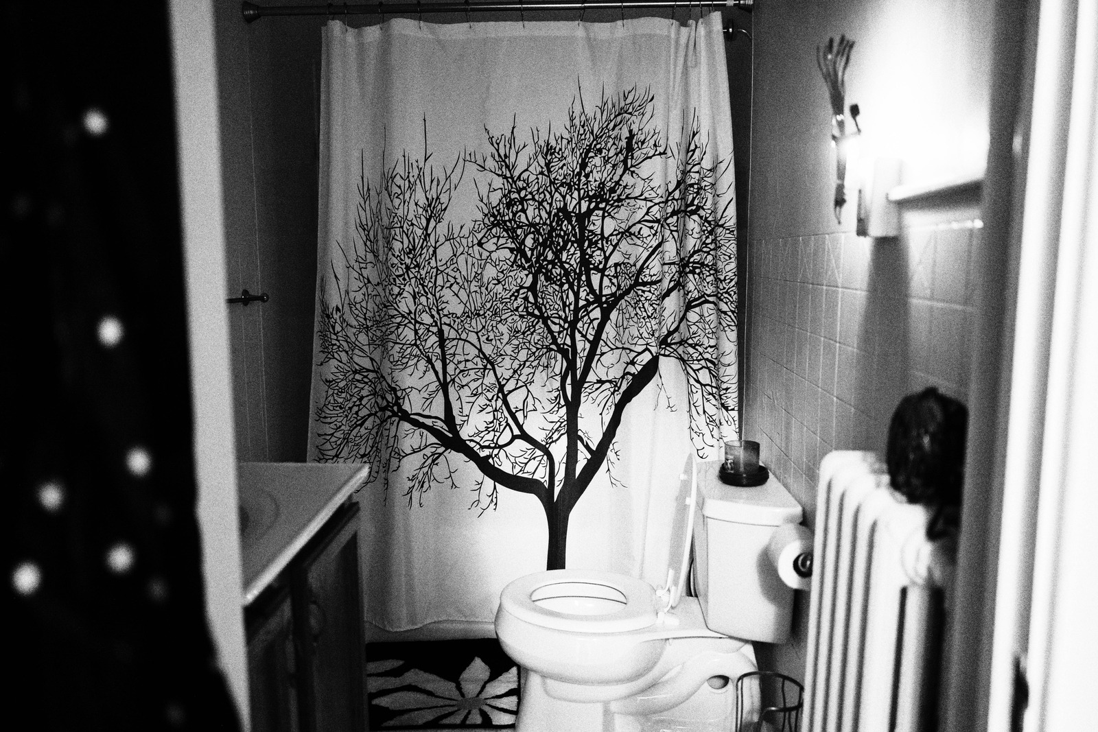 Urban Solitude in Monochrome