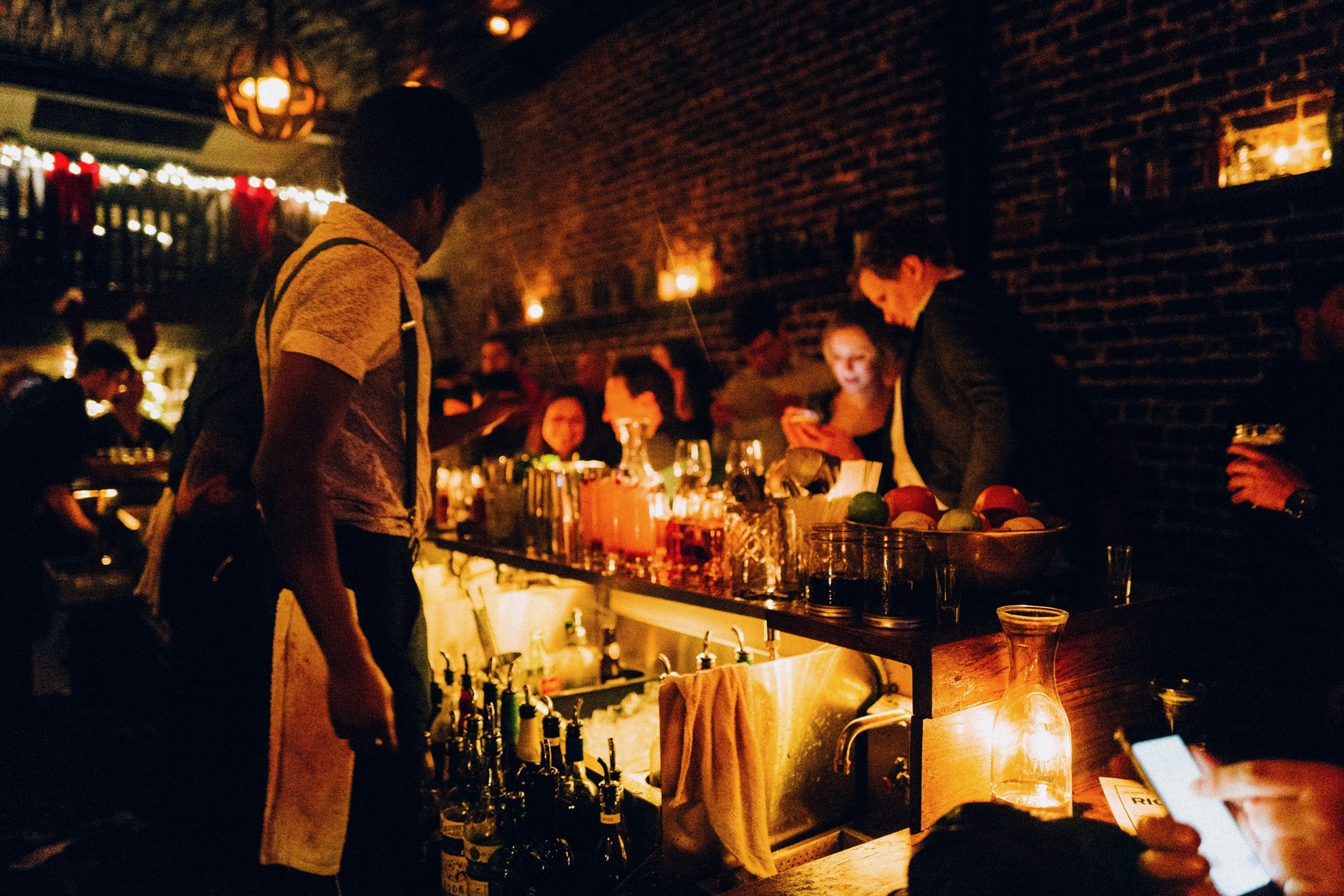 Nightlife at the Bar