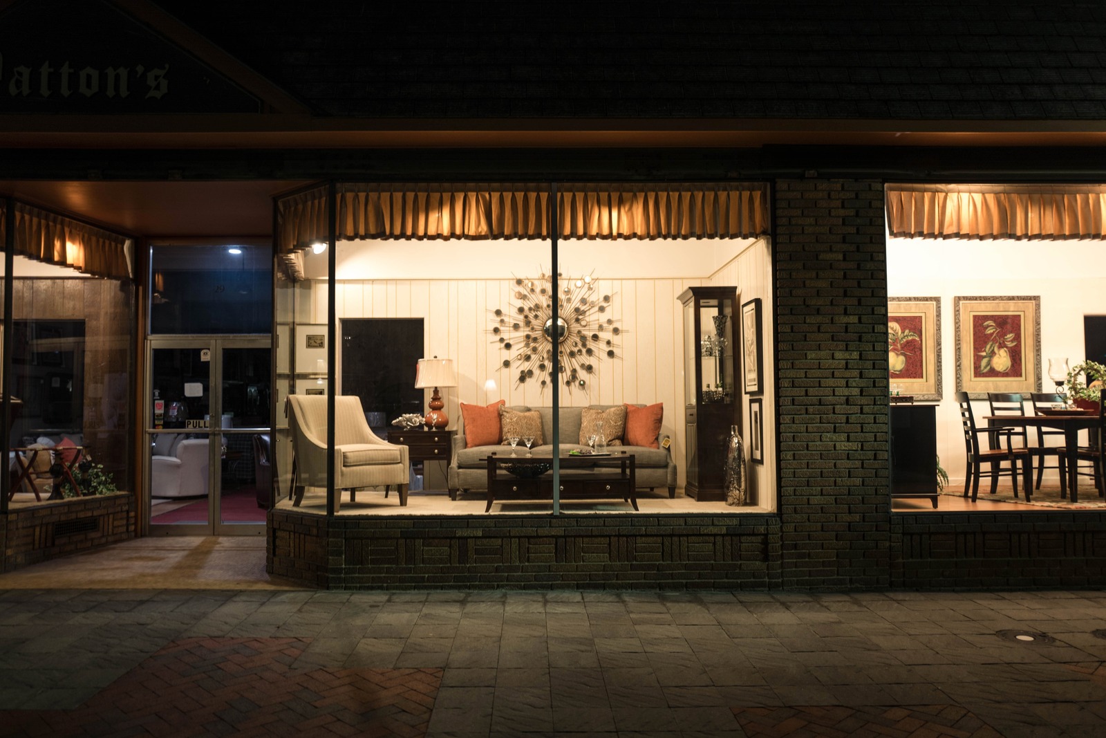 A Cozy Night Display