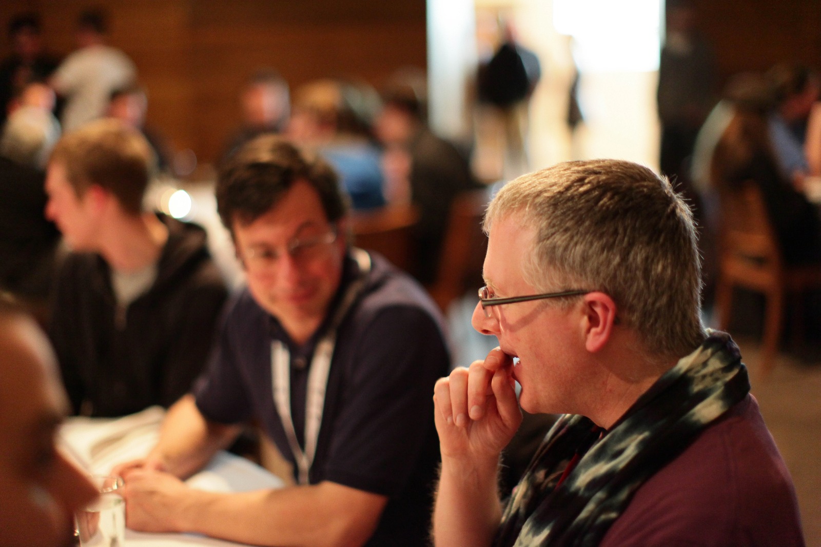 Intimate Dinner Conversation