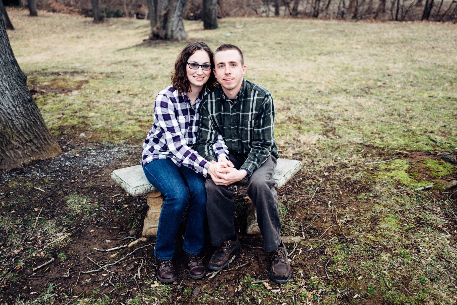 Casual Couple in Nature