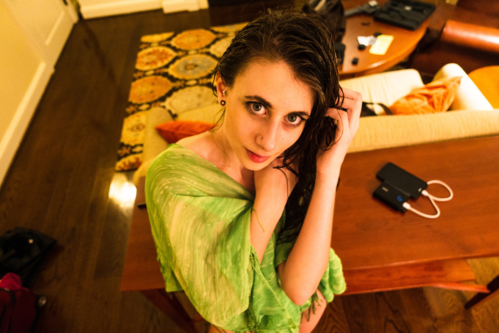 Intimate Moment in Soft Light