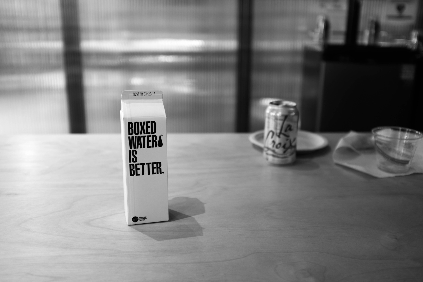 Minimalist Beverage Still Life