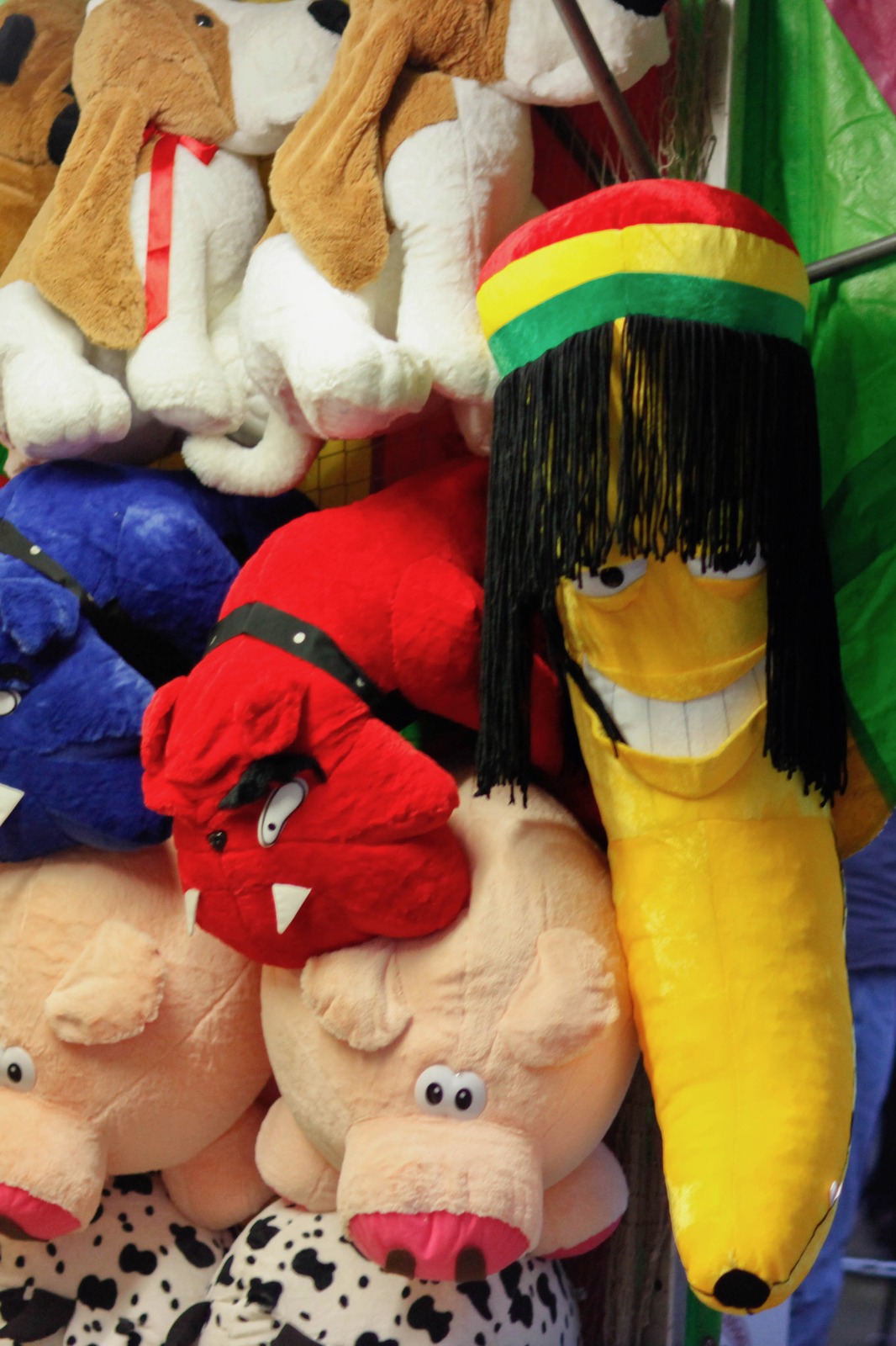 Whimsical Plush Toy Pile