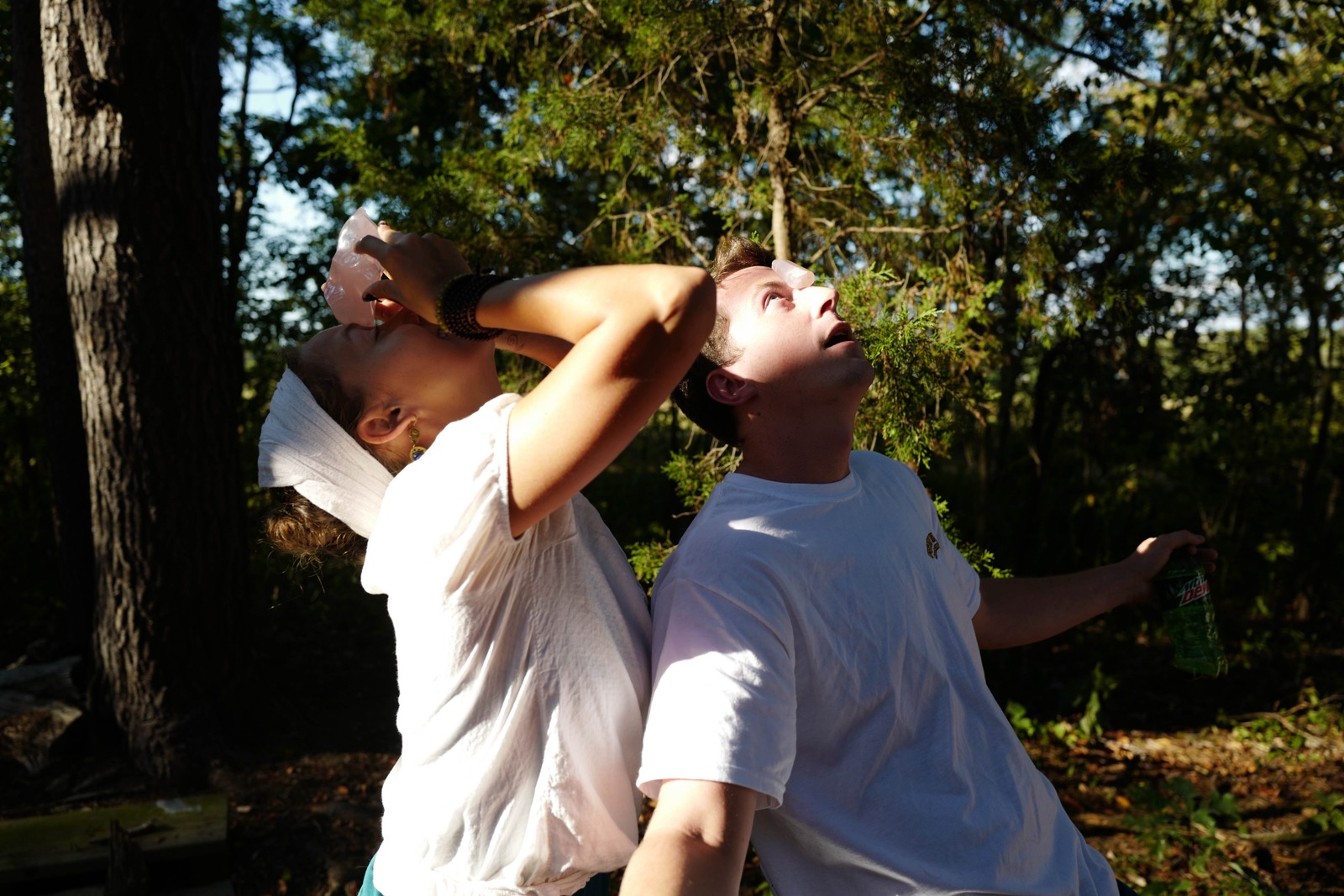 Youthful Revelry in Nature