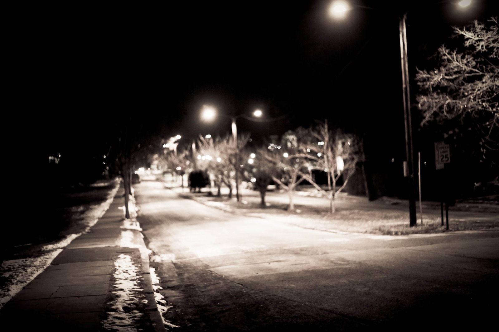 Silent Night Streets