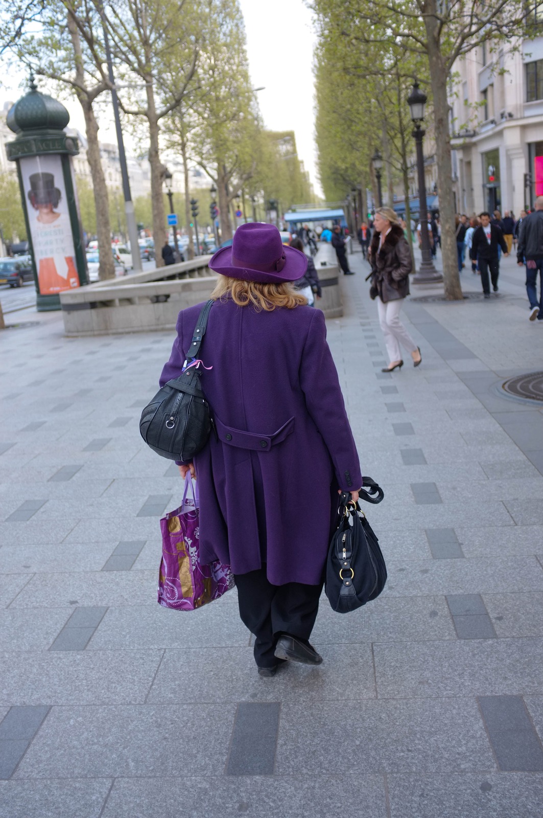 A Stroll in Purple
