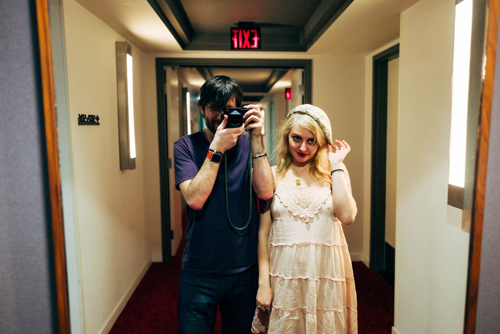 Reflections in a Corridor