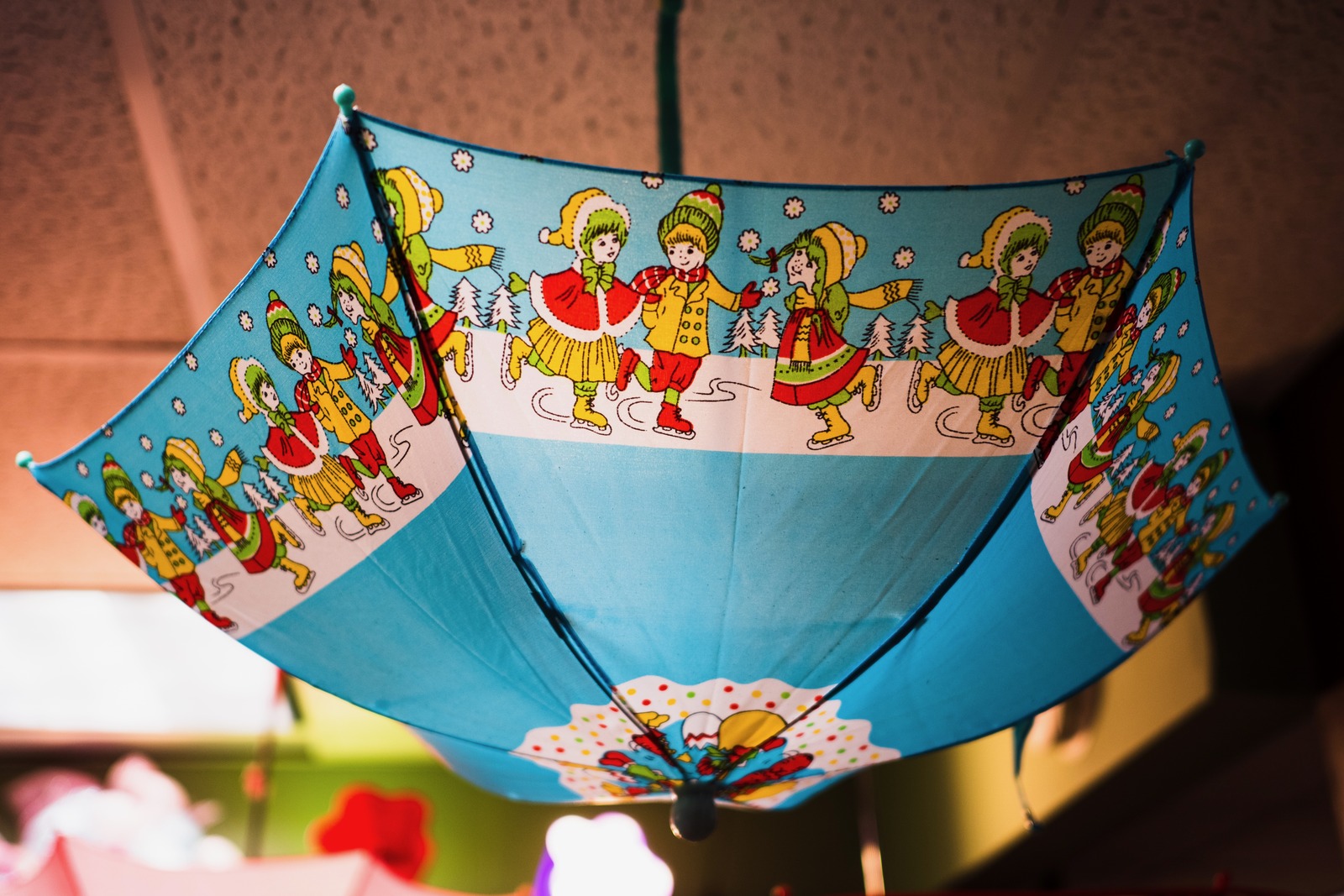 Whimsical Winter Umbrella