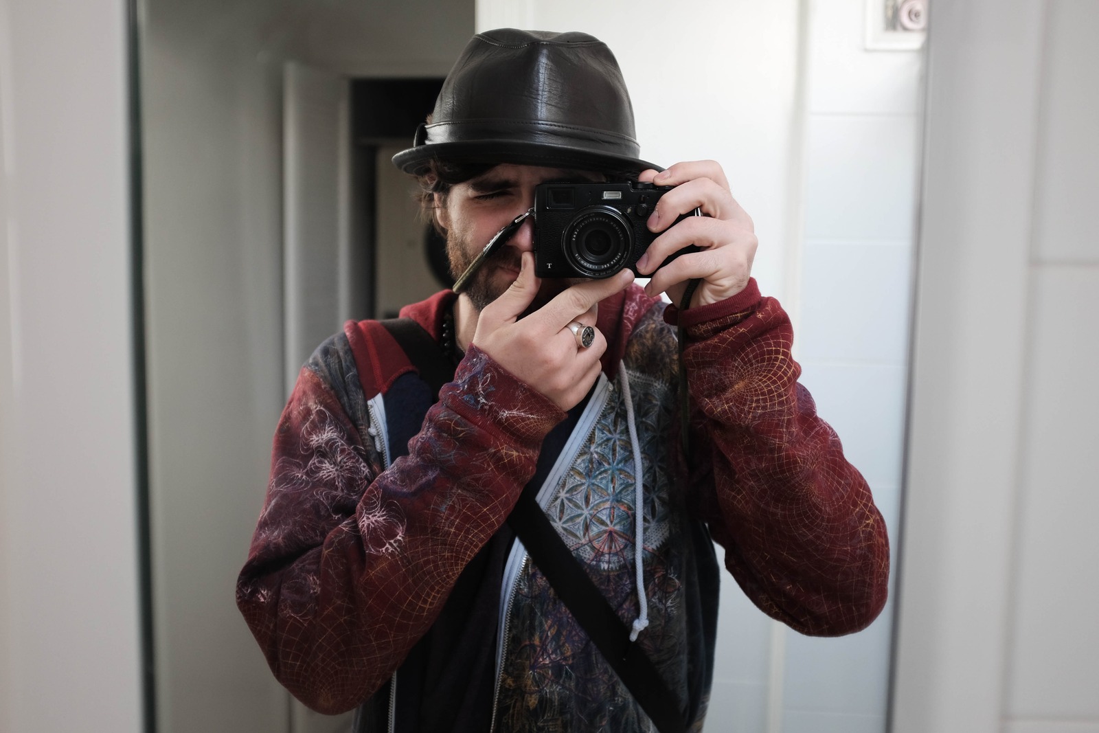 Reflected Self-Portrait