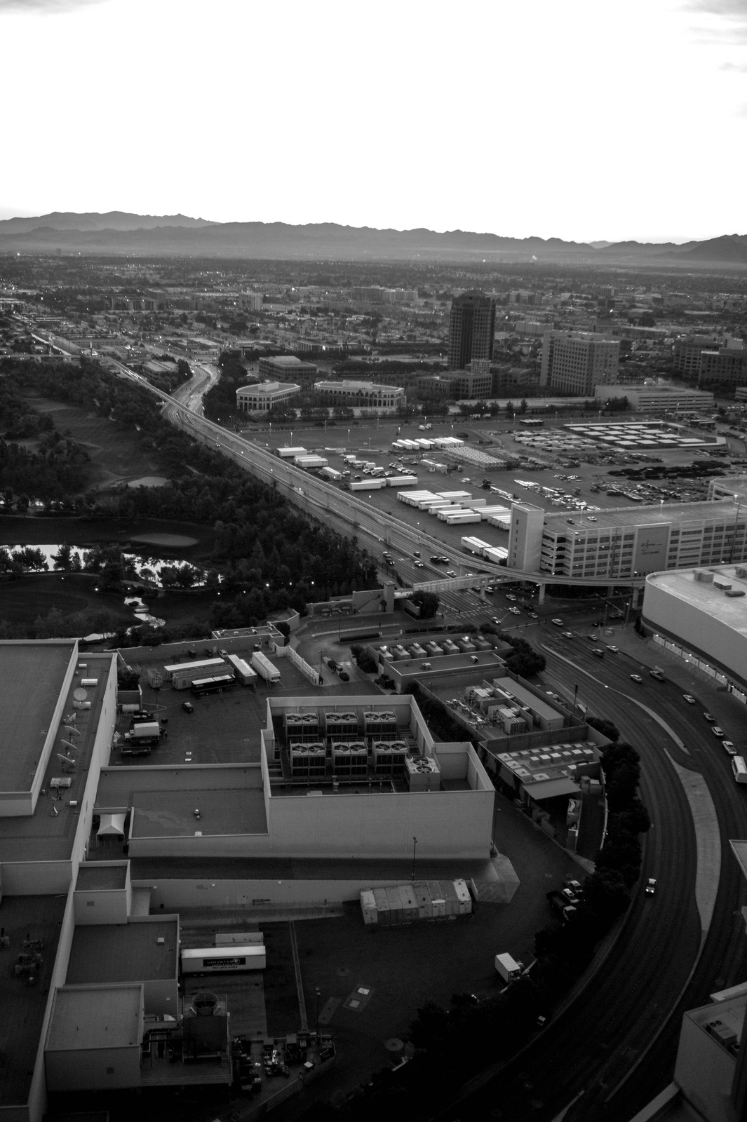 Cityscape in Monochrome