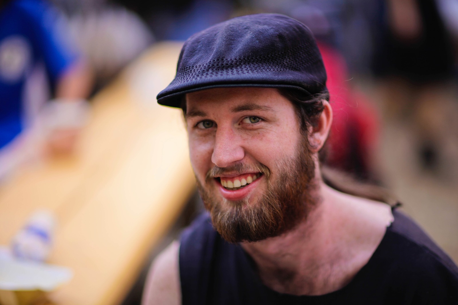 Joyful Moment in Focus