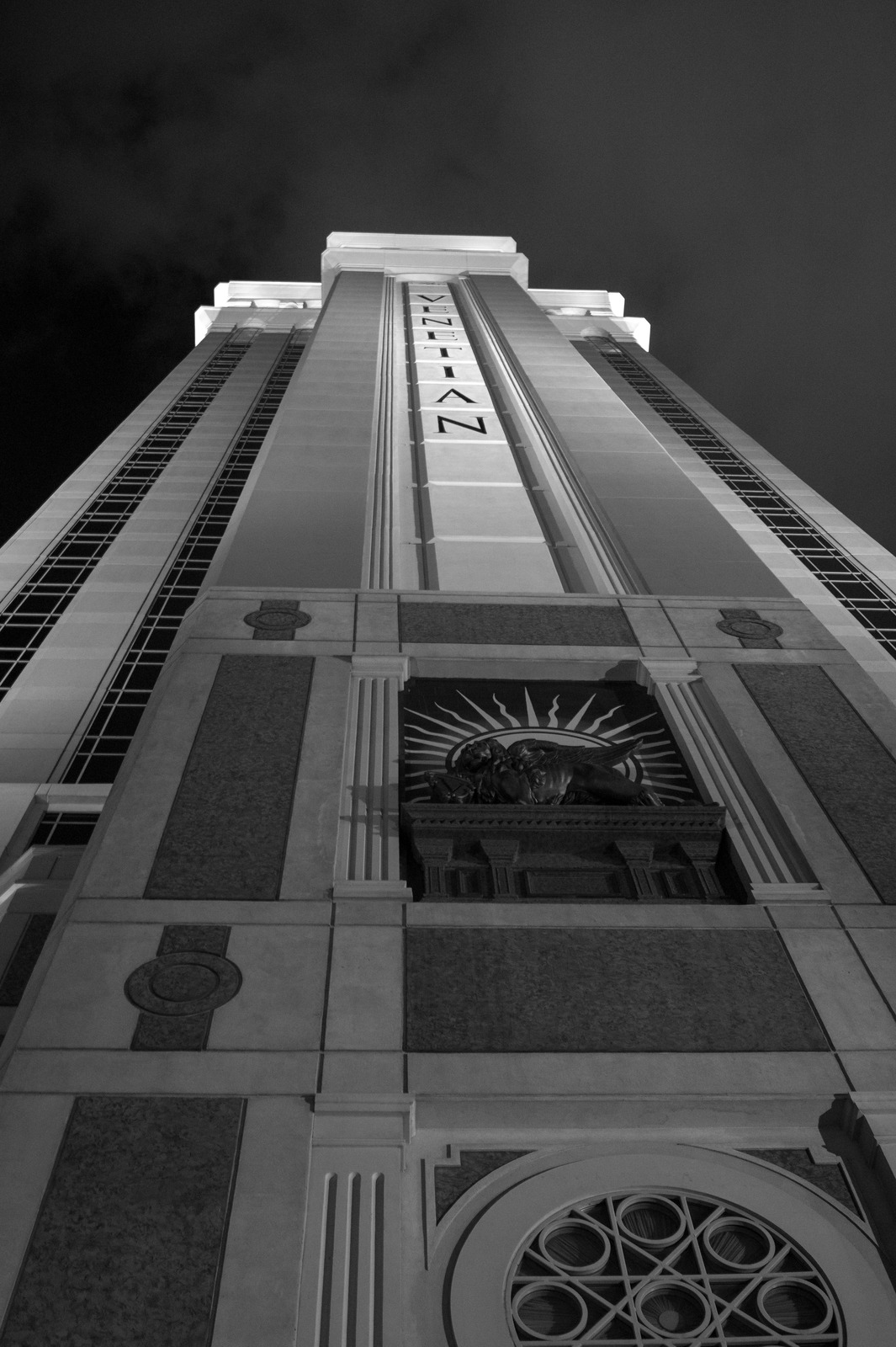 Towering Majesty at Night