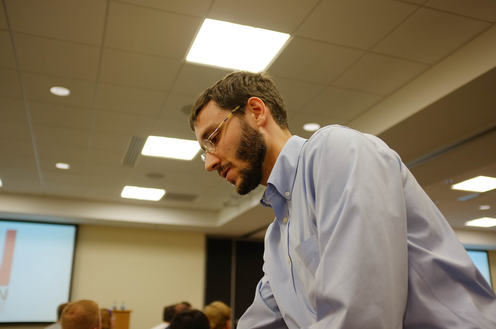 Engaged Focus in a Crowd