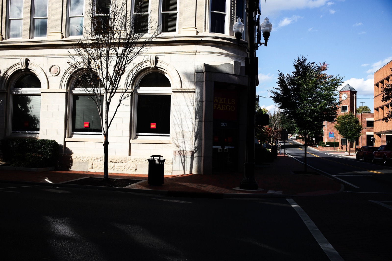Urban Corner in Shadow
