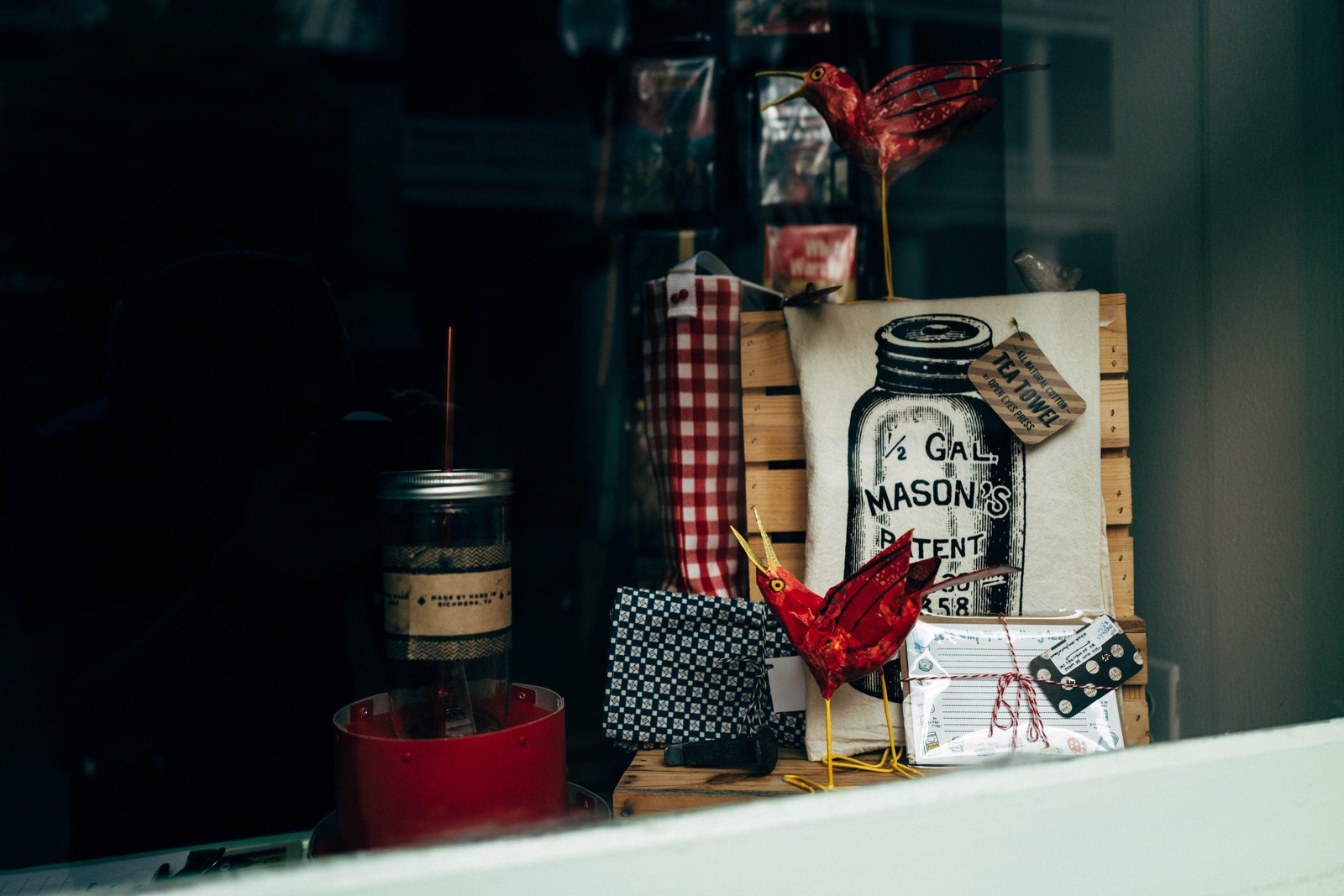 Quaint Display of Vintage Treasures