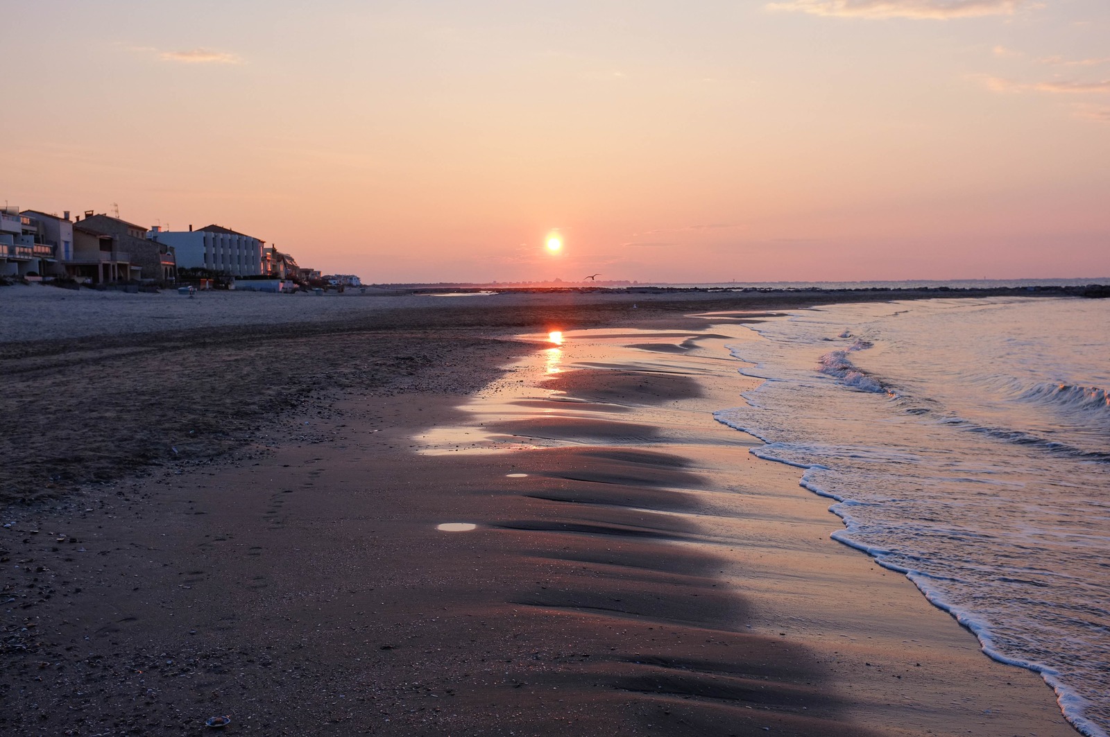 Serene Sunset Reflection