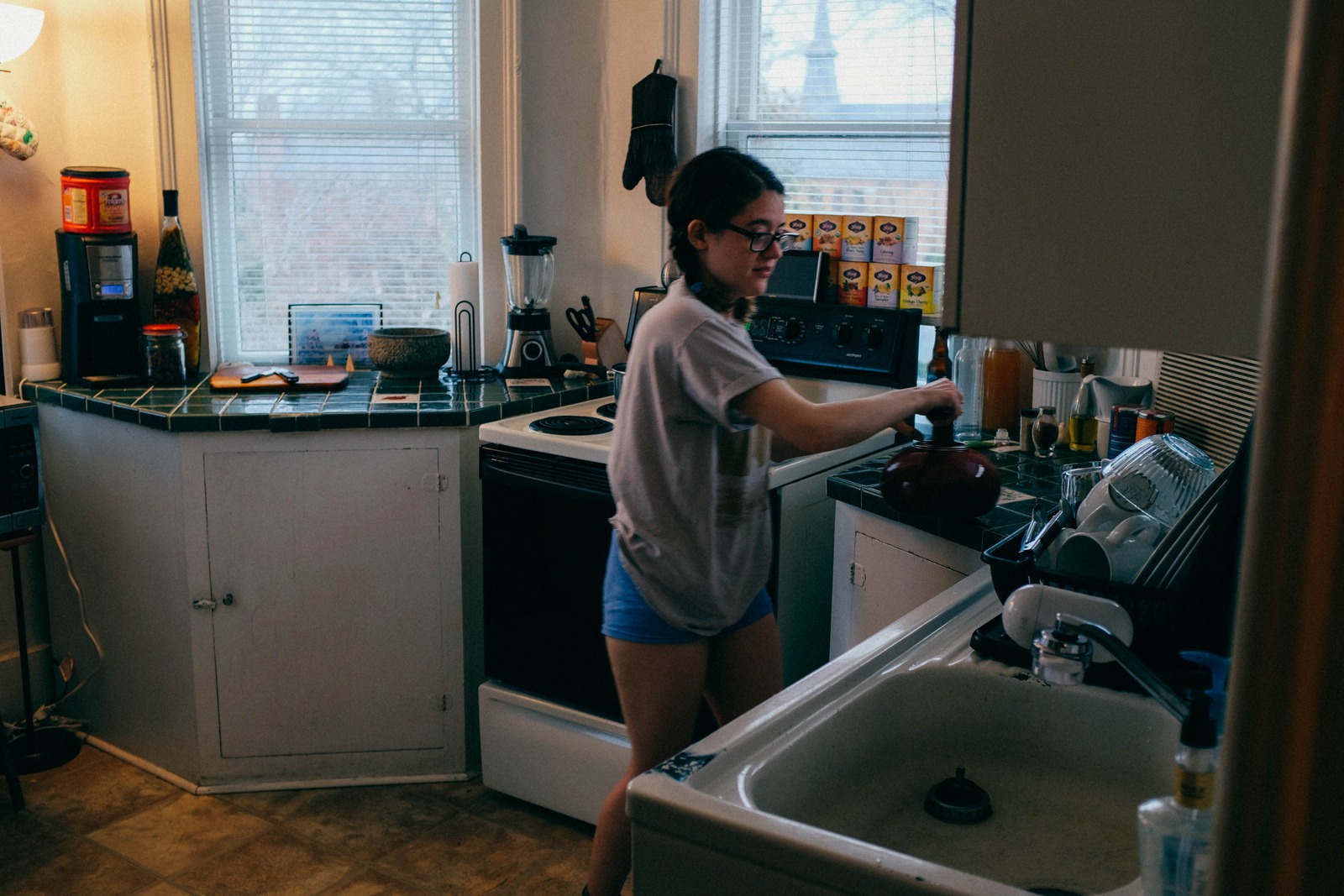 Quiet Morning in the Kitchen
