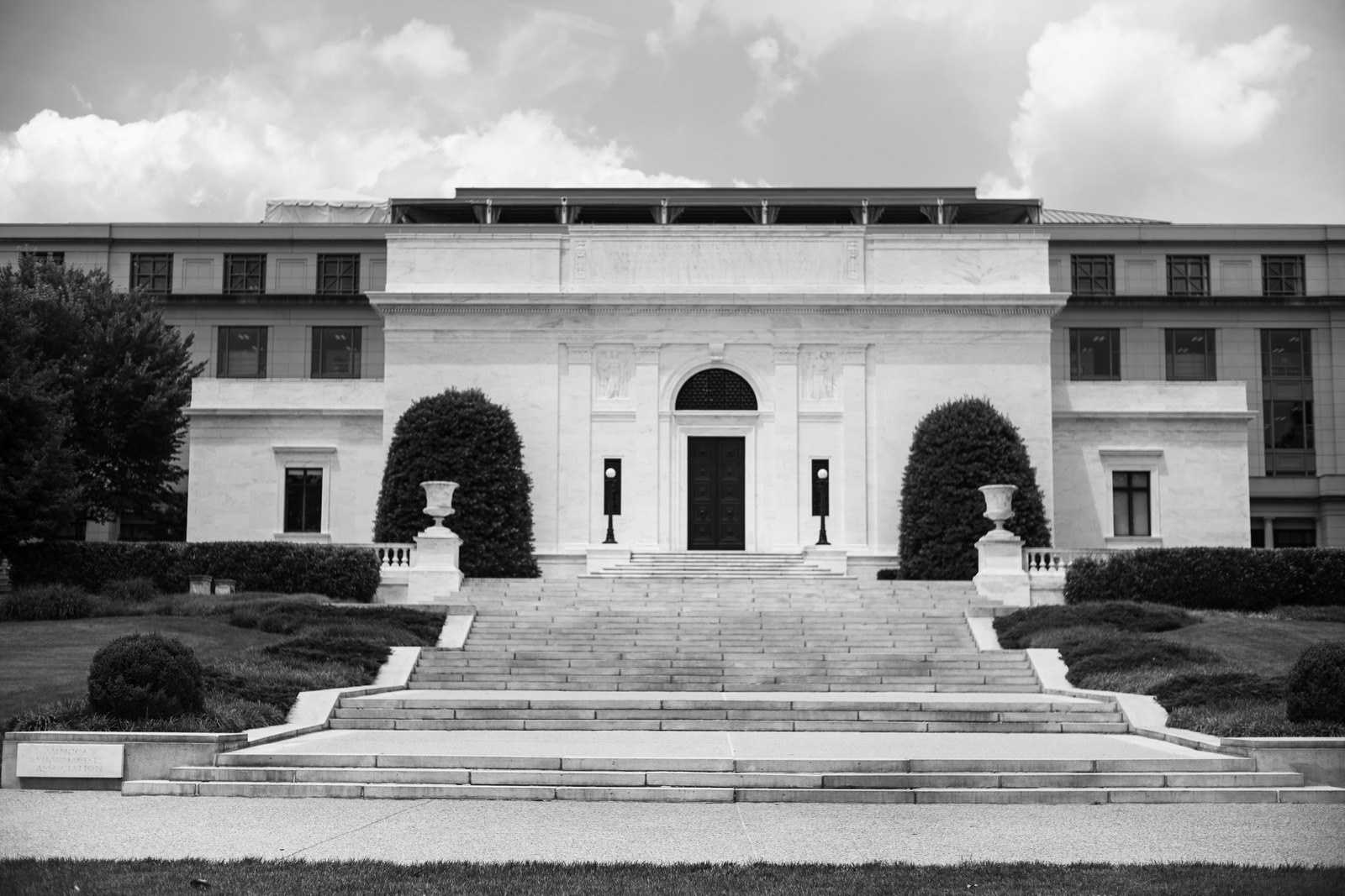 Architectural Elegance in Monochrome