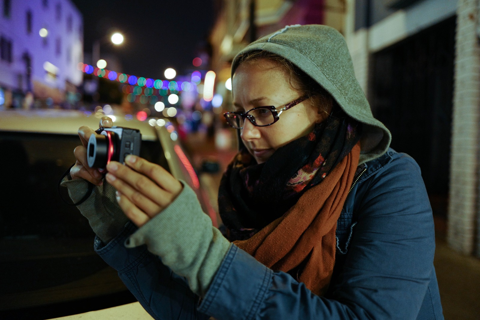 Nighttime Photographer