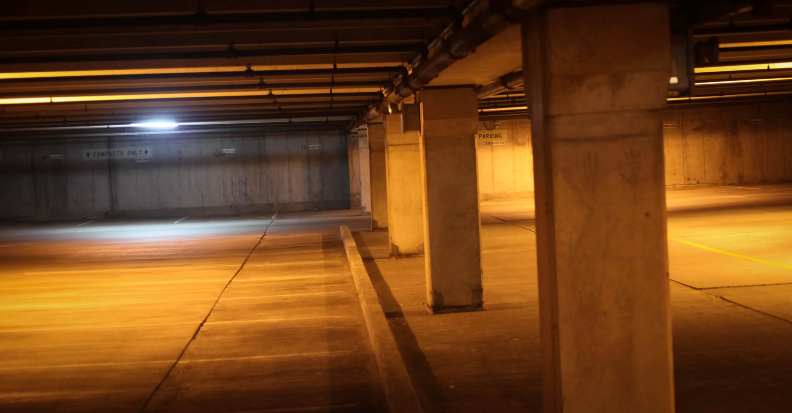 Lonely Garage Shadows