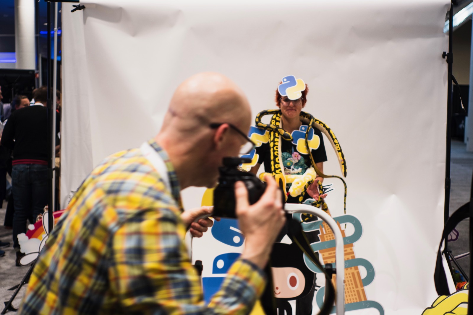 A Playful Photo Booth Moment