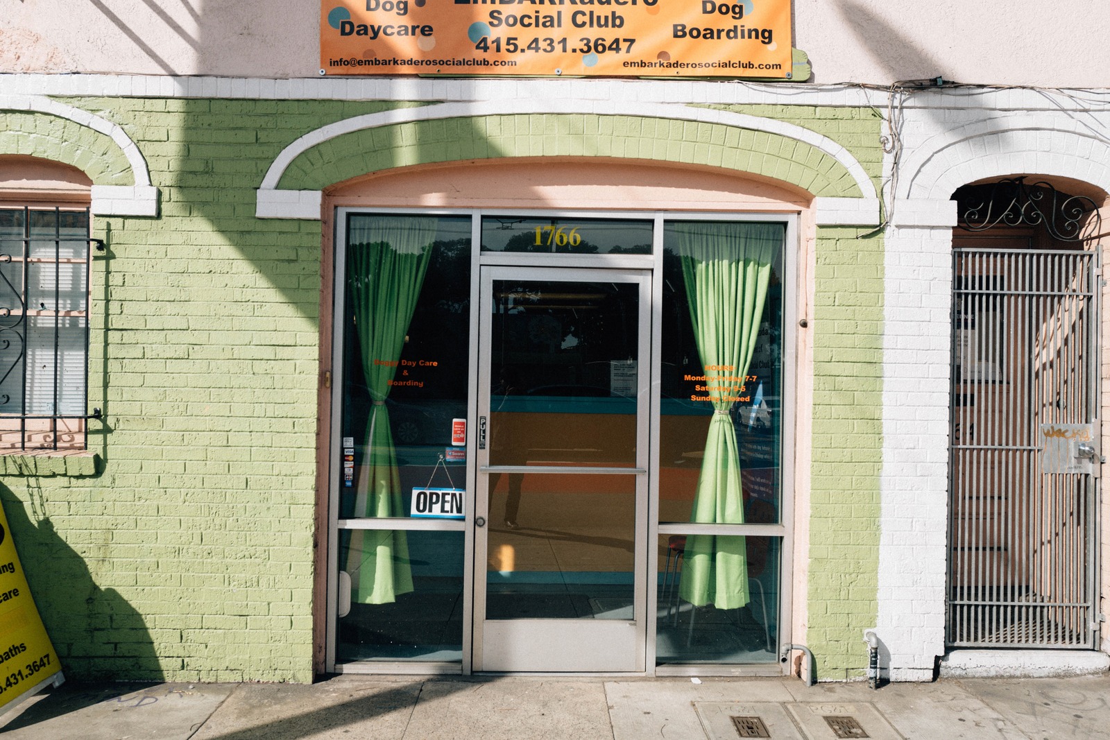 Charming Dog Daycare Entrance