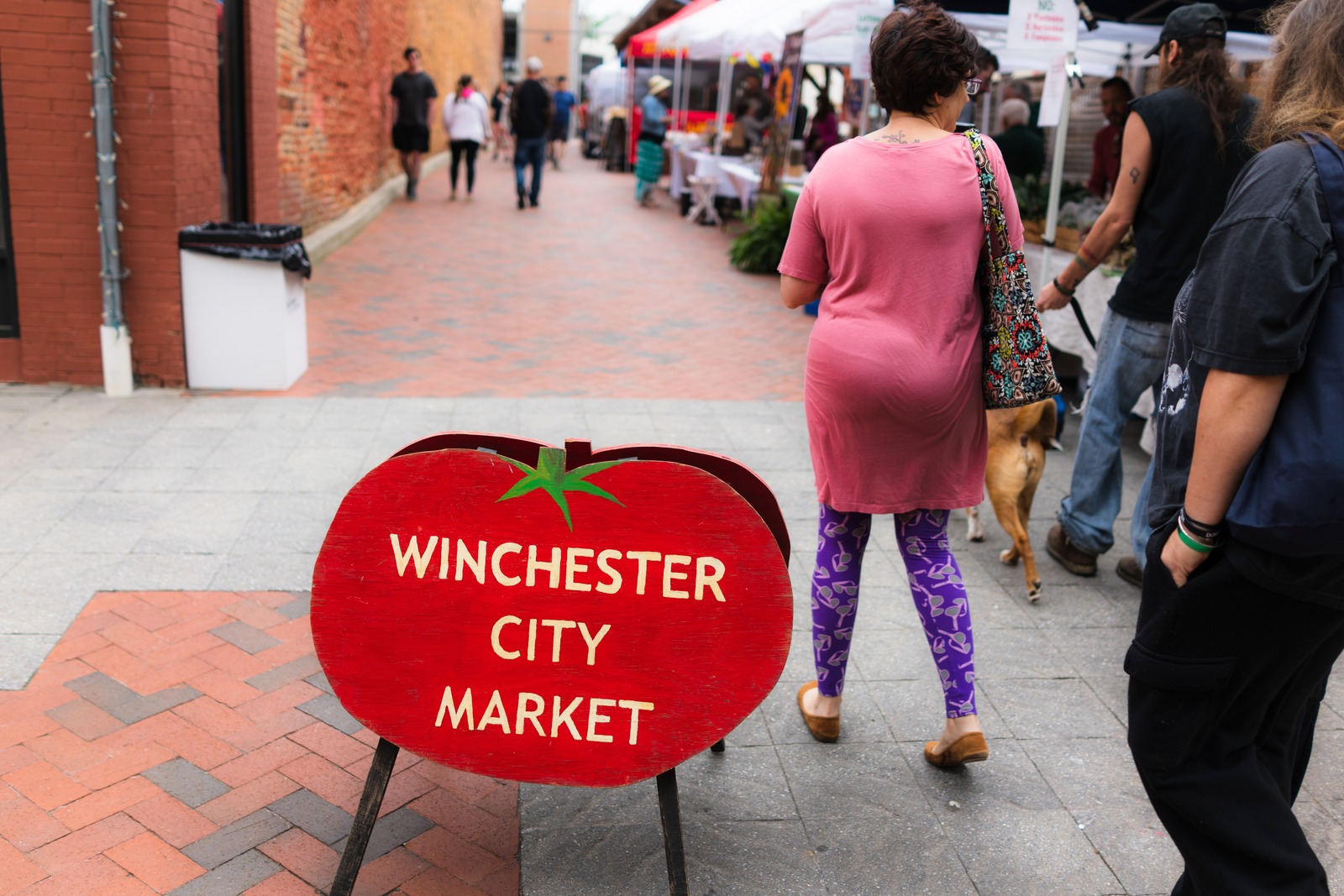 Vibrant Market Scene