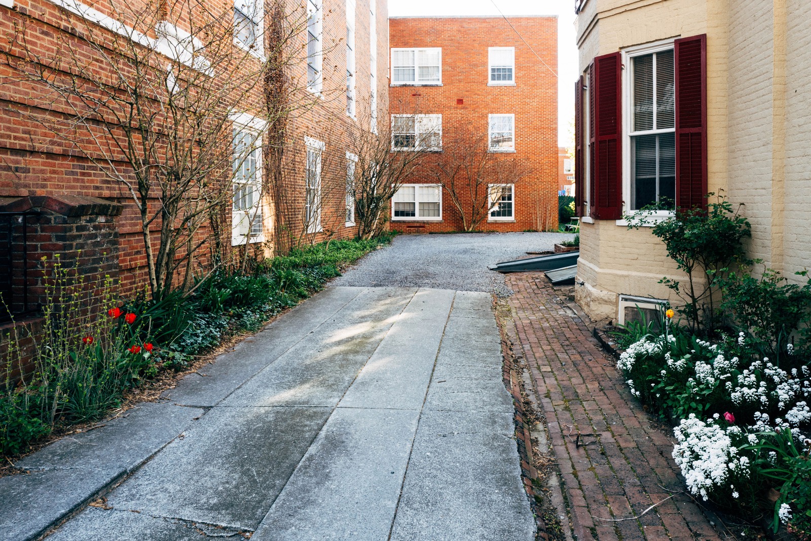 Charming Urban Alleyway