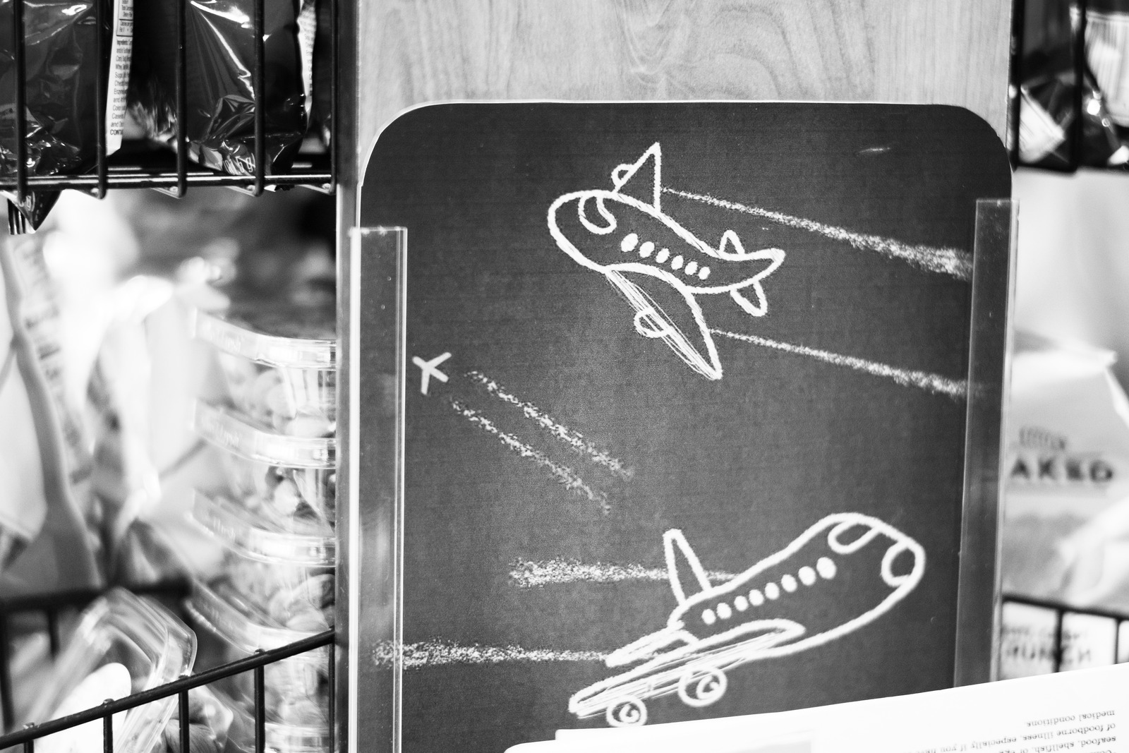 Chalkboard Aircraft Dreams