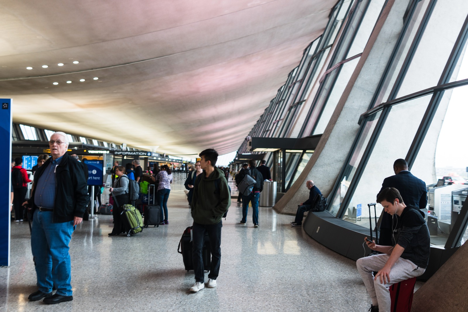 Transient Moments at the Terminal
