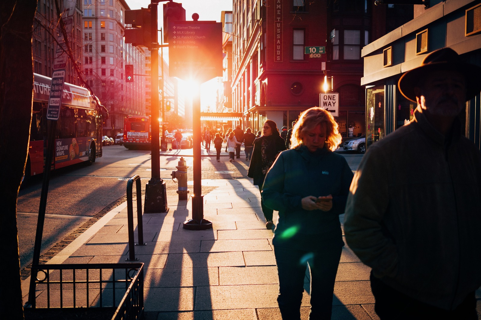 Golden Hour on the Streets