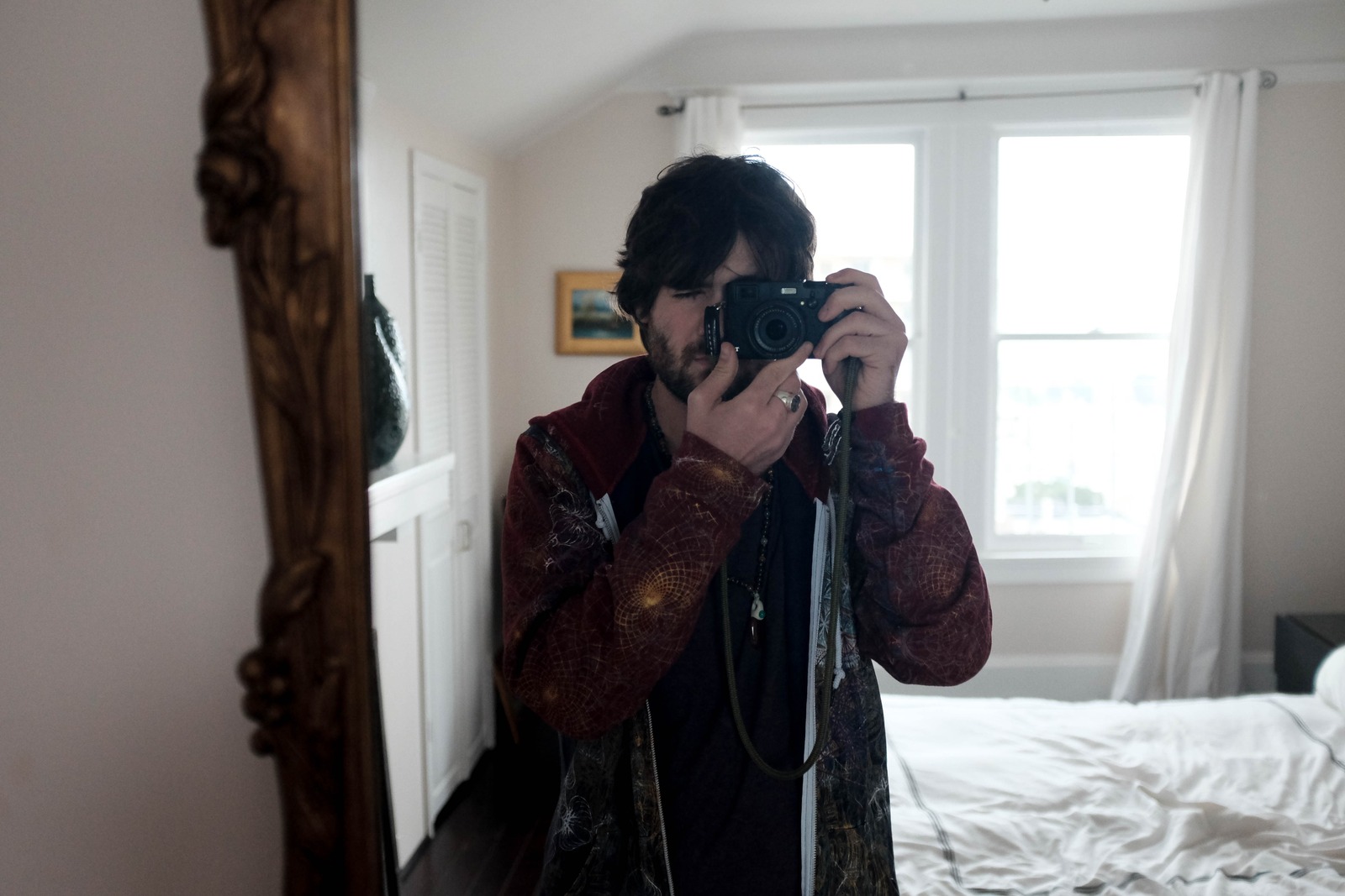 Reflected Self-Portrait