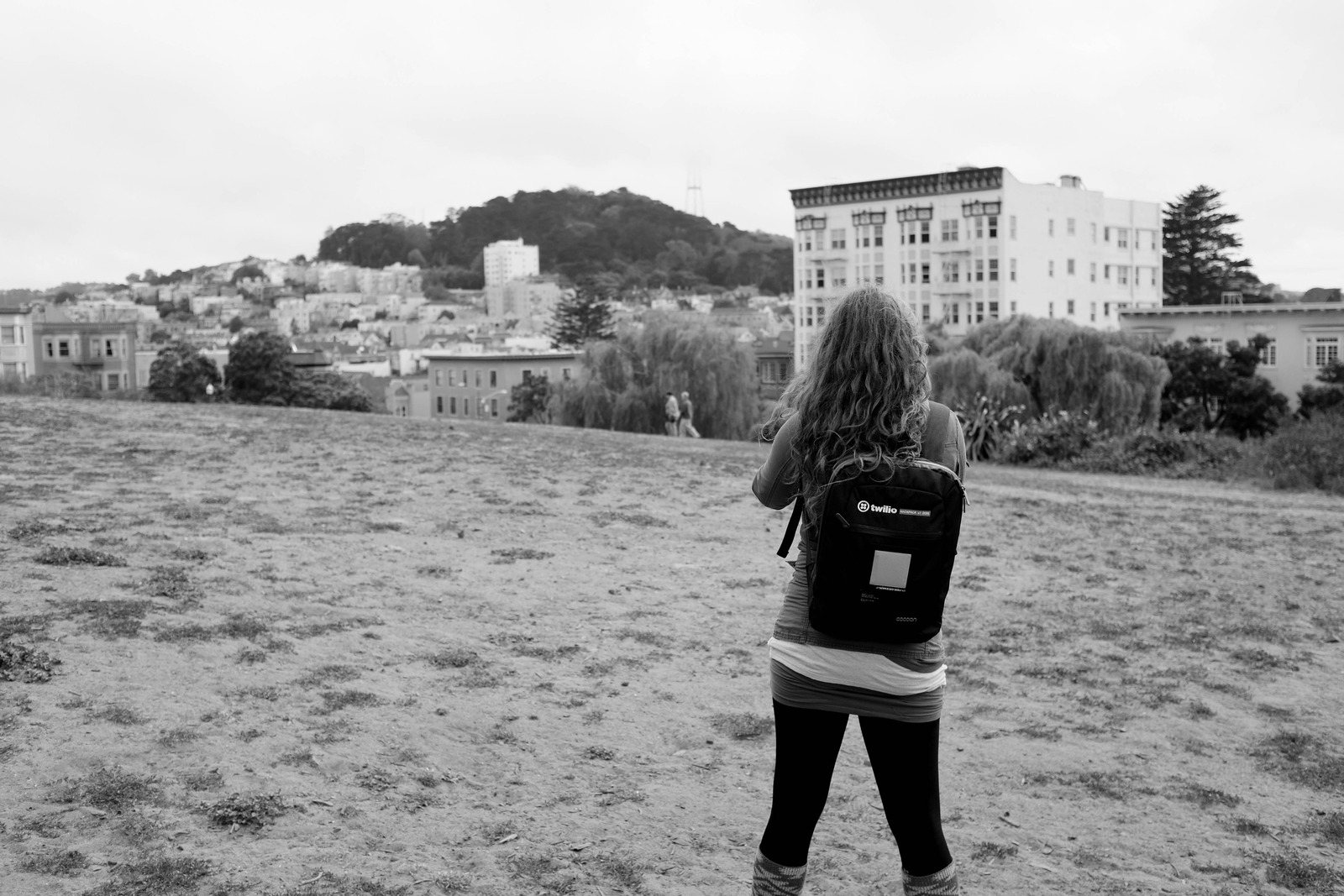 Contemplation in Black and White