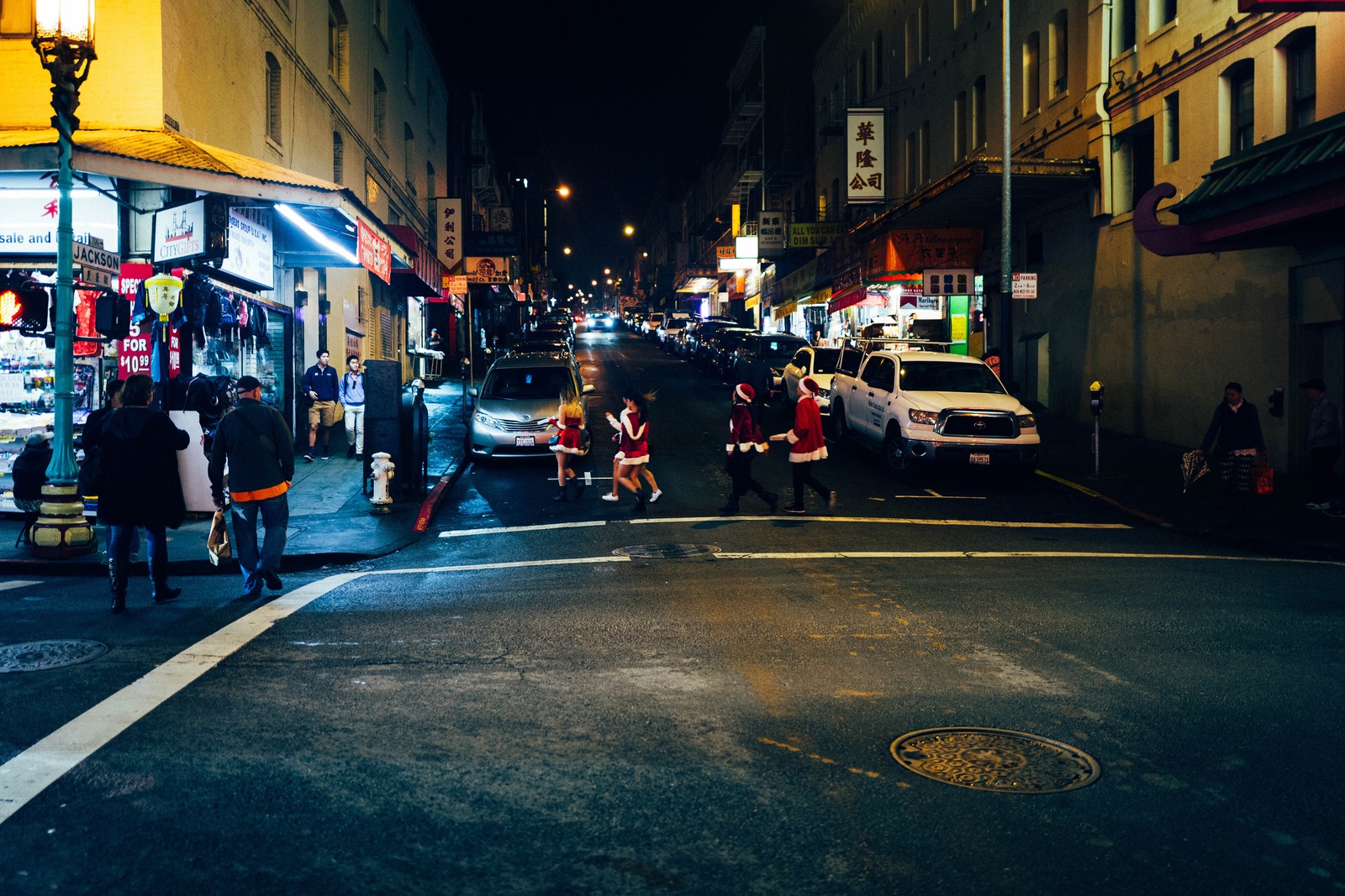 Nightlife in Festive Chinatown