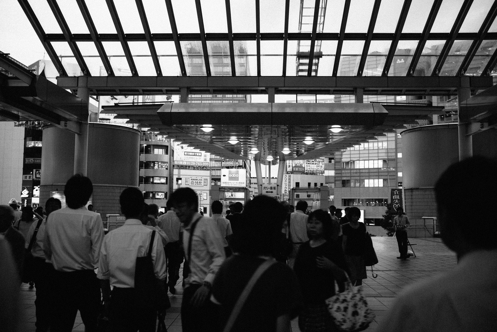 Urban Pulse in Monochrome