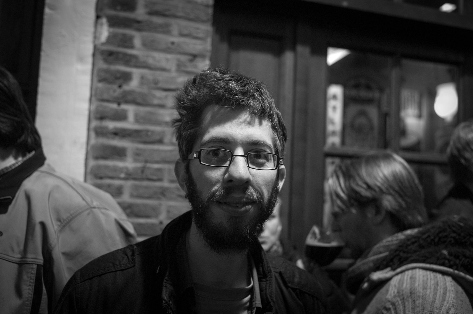 Urban Portrait in Monochrome