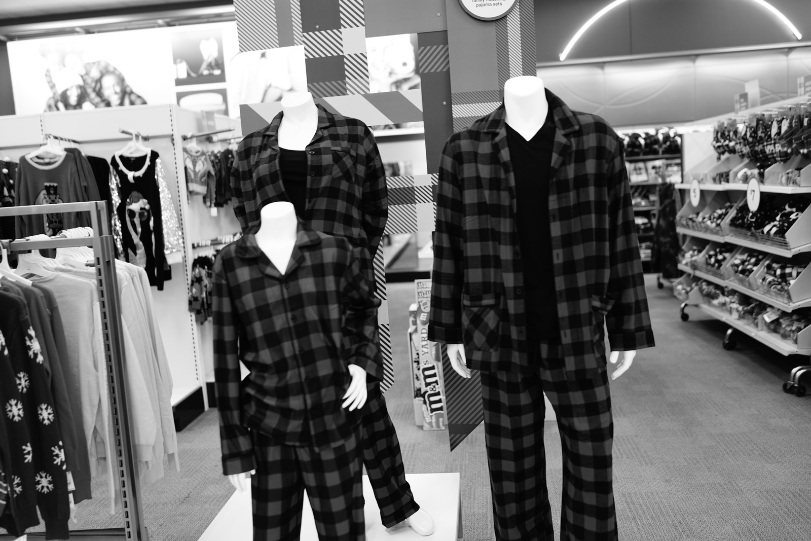 Monochrome Fashion Display