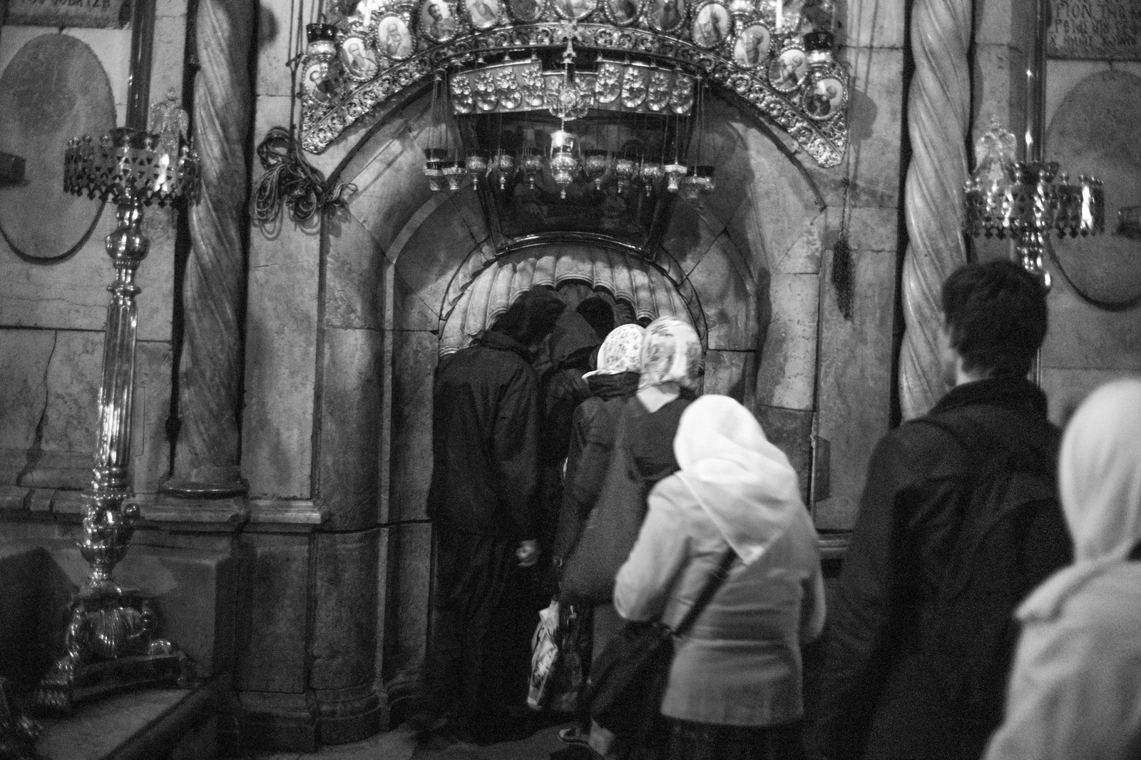 Pilgrims in Reverent Silence