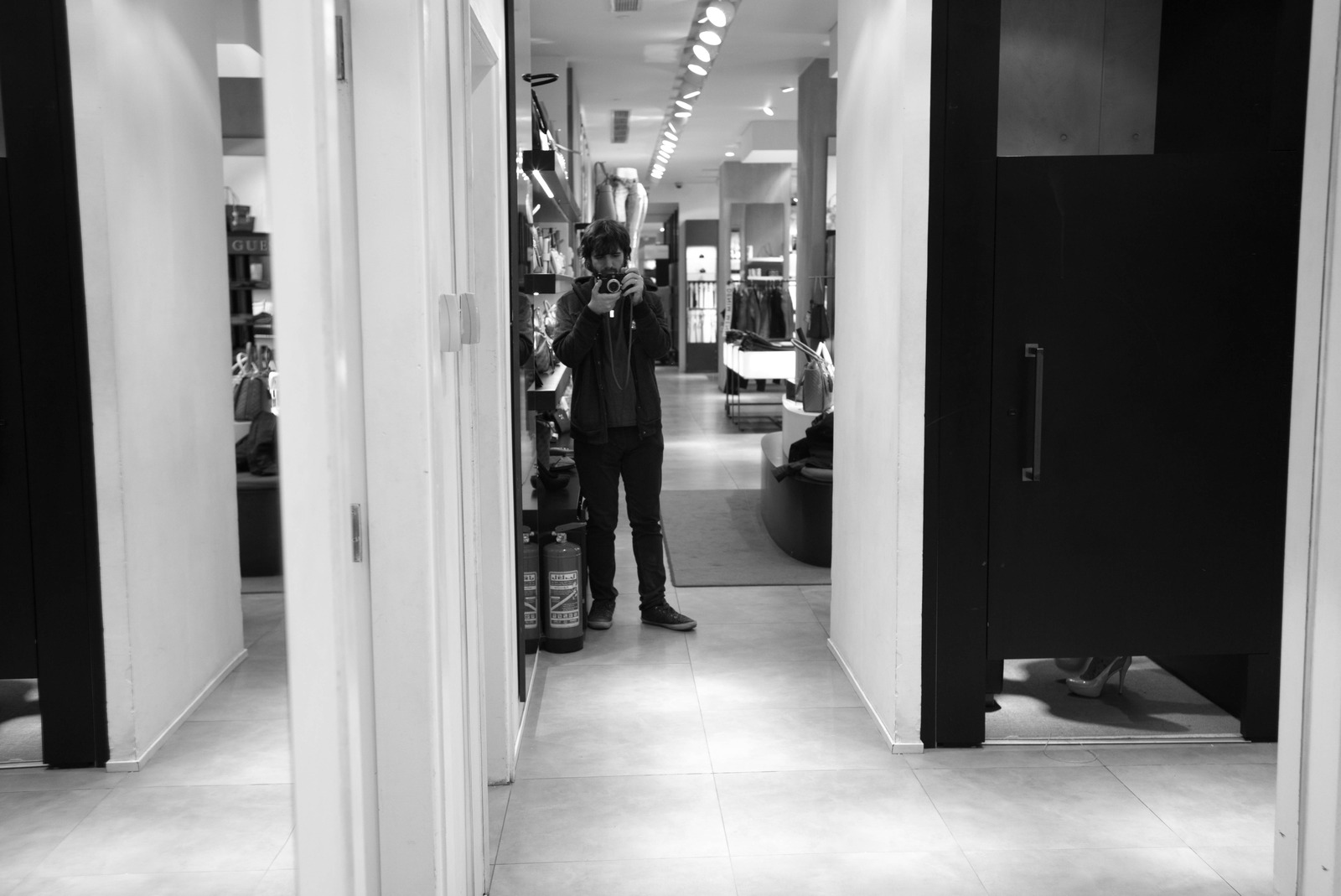 Reflections in a Dressing Room