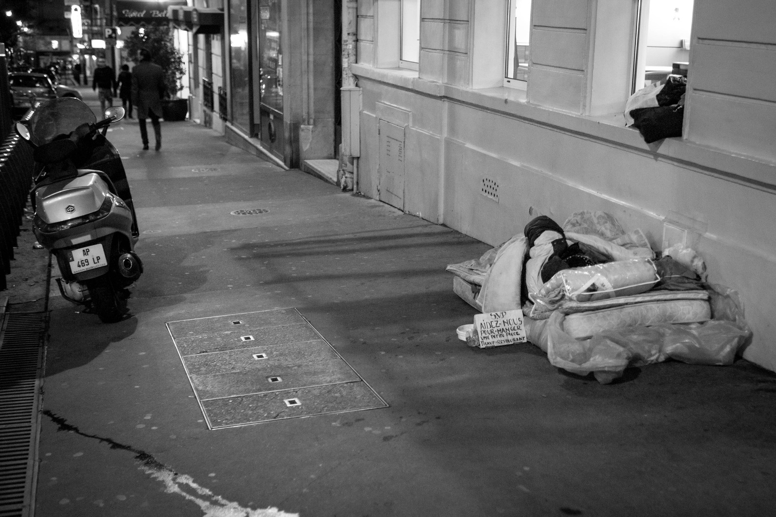 Silent Struggle at Night